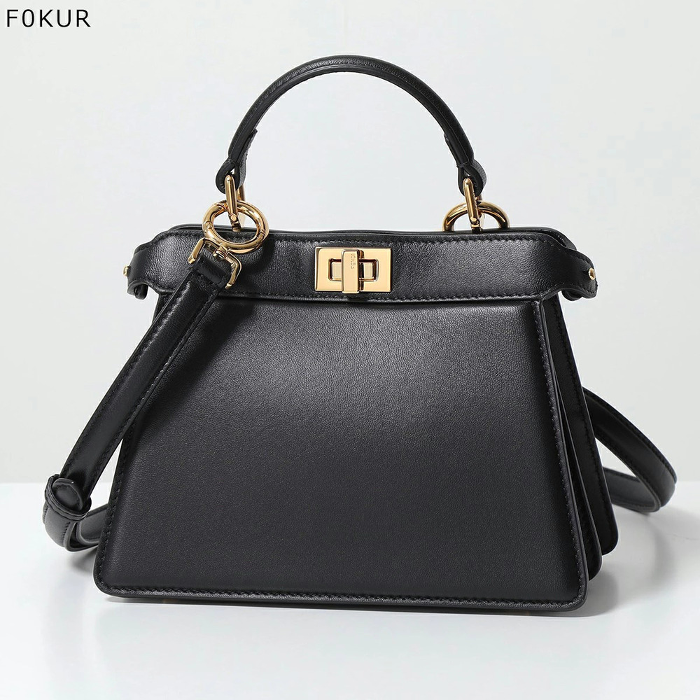 Fendi PEEKABOO ISee U handbag ABVE shoulder bag leather